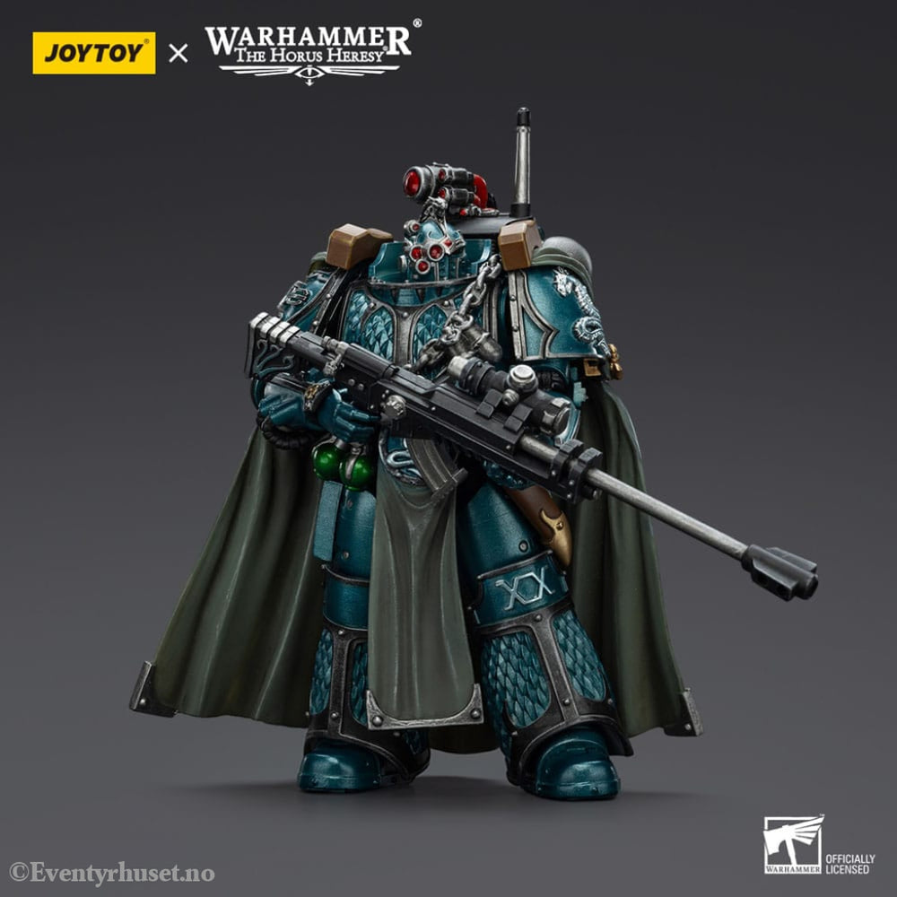 Warhammer The Horus Heresy Action Figure Alpha Legion Exodus The One who is Many With Sniper Rifle And Power Dagger 20