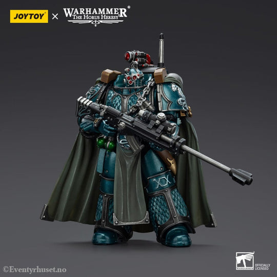 Warhammer The Horus Heresy Action Figure Alpha Legion Exodus The One who is Many With Sniper Rifle And Power Dagger 20