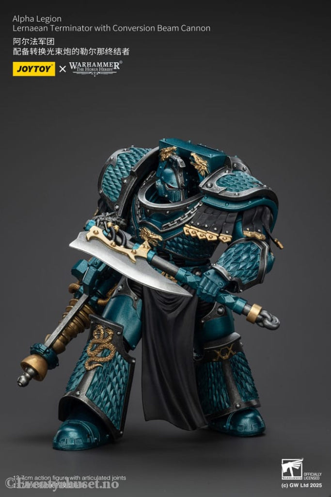 Warhammer The Horus Heresy Action Figure Alpha Legion Lernaean Terminator with Conversion Beam Cannon 20 cm Toys