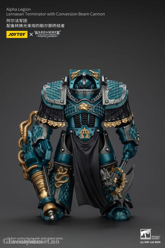 Warhammer The Horus Heresy Action Figure Alpha Legion Lernaean Terminator with Conversion Beam Cannon 20 cm Toys