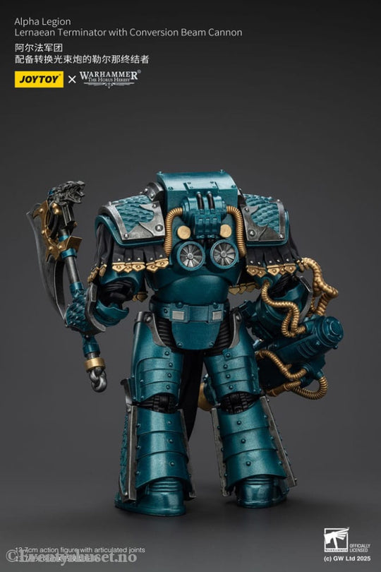 Warhammer The Horus Heresy Action Figure Alpha Legion Lernaean Terminator with Conversion Beam Cannon 20 cm Toys