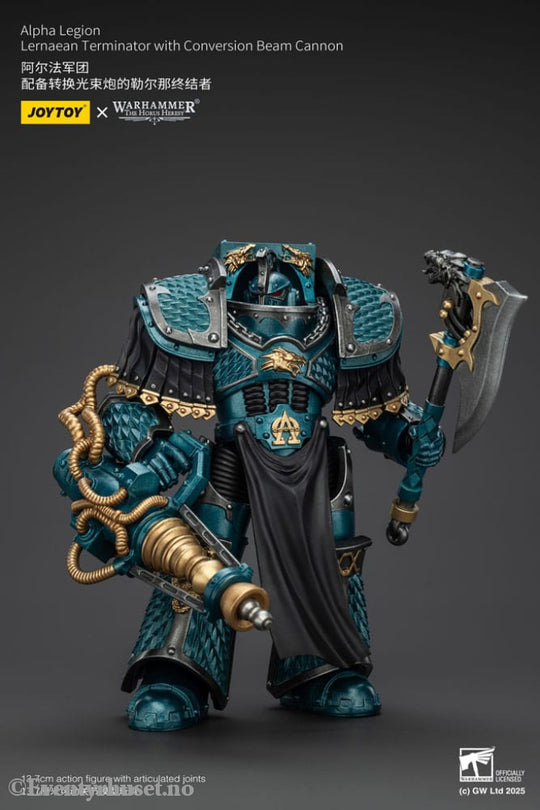 Warhammer The Horus Heresy Action Figure Alpha Legion Lernaean Terminator with Conversion Beam Cannon 20 cm Toys