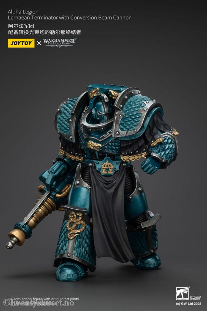 Warhammer The Horus Heresy Action Figure Alpha Legion Lernaean Terminator with Conversion Beam Cannon 20 cm Toys