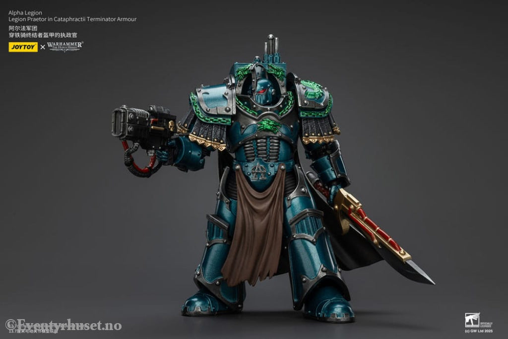 Warhammer The Horus Heresy Action Figure Alpha Legion Legion Praetor in Cataphractii Terminator Armour 18 cm Toys