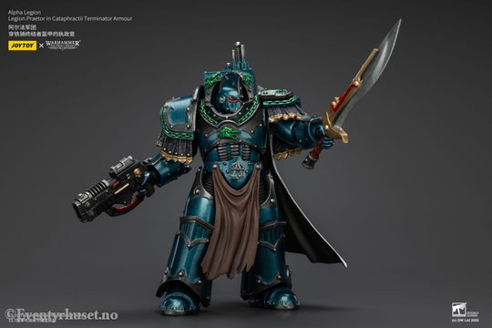 Warhammer The Horus Heresy Action Figure Alpha Legion Legion Praetor in Cataphractii Terminator Armour 18 cm Toys