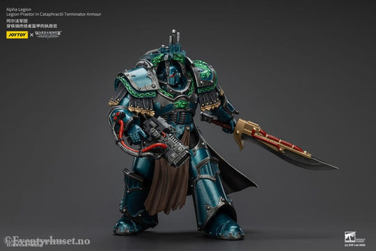 Warhammer The Horus Heresy Action Figure Alpha Legion Legion Praetor in Cataphractii Terminator Armour 18 cm Toys