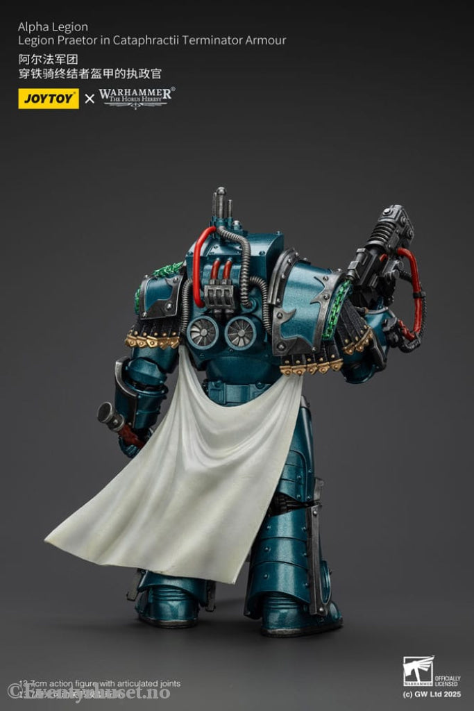 Warhammer The Horus Heresy Action Figure Alpha Legion Legion Praetor in Cataphractii Terminator Armour 18 cm Toys