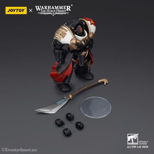 Warhammer The Horus Heresy Action Figure White Scars Ebon Keshig Terminator 1 with Power Glaive 13 cm Toys