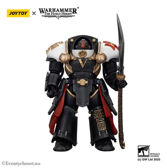 Warhammer The Horus Heresy Action Figure White Scars Ebon Keshig Terminator 1 with Power Glaive 13 cm Toys