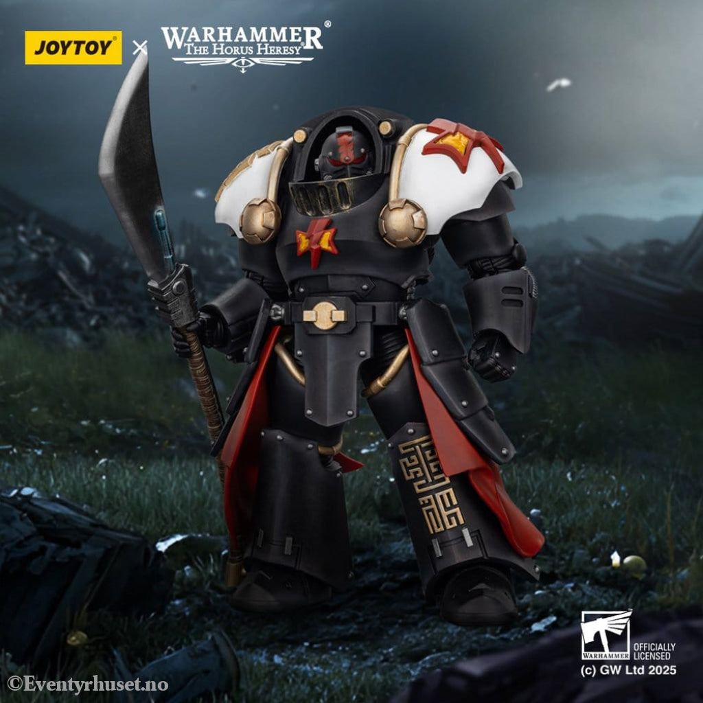 Warhammer The Horus Heresy Action Figure White Scars Ebon Keshig Terminator 2 with Power Glaive 13 cm Toys