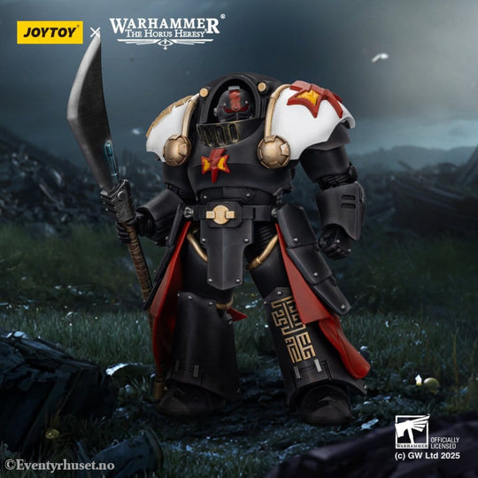 Warhammer The Horus Heresy Action Figure White Scars Ebon Keshig Terminator 2 with Power Glaive 13 cm Toys