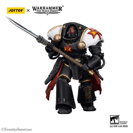Warhammer The Horus Heresy Action Figure White Scars Ebon Keshig Terminator 2 with Power Glaive 13 cm Toys