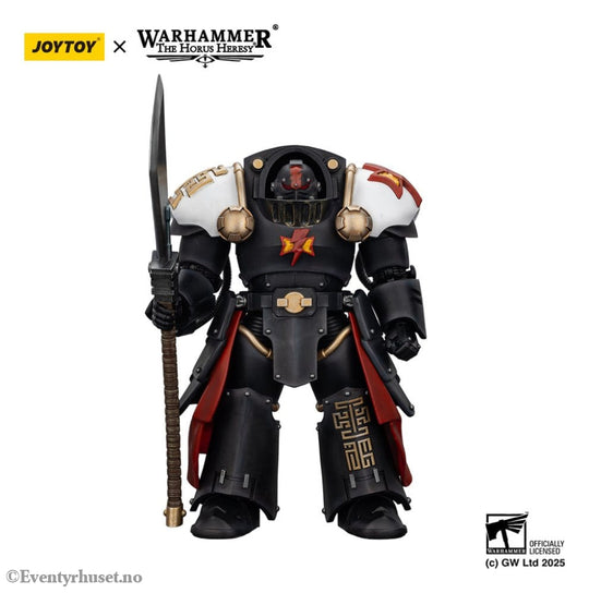 Warhammer The Horus Heresy Action Figure White Scars Ebon Keshig Terminator 2 with Power Glaive 13 cm Toys