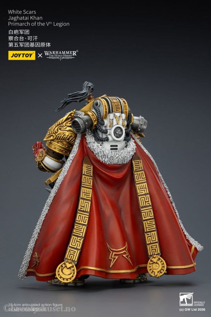 Warhammer The Horus Heresy Action Figure White Scars Jaghatai Khan Primarch of the Vth Legion 19 cm Toys