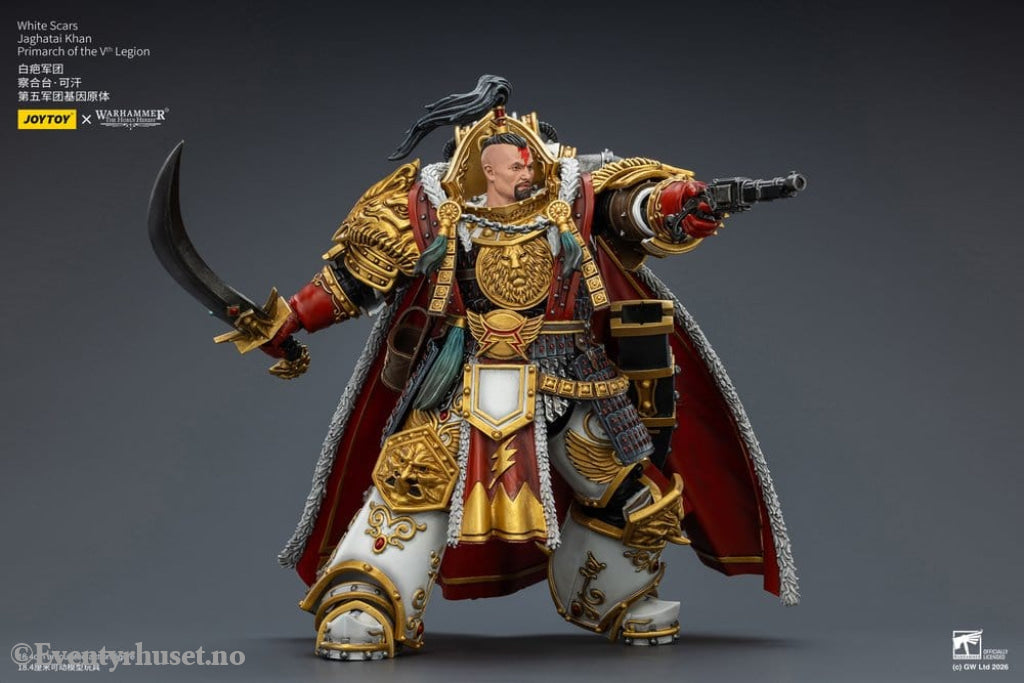Warhammer The Horus Heresy Action Figure White Scars Jaghatai Khan Primarch of the Vth Legion 19 cm Toys