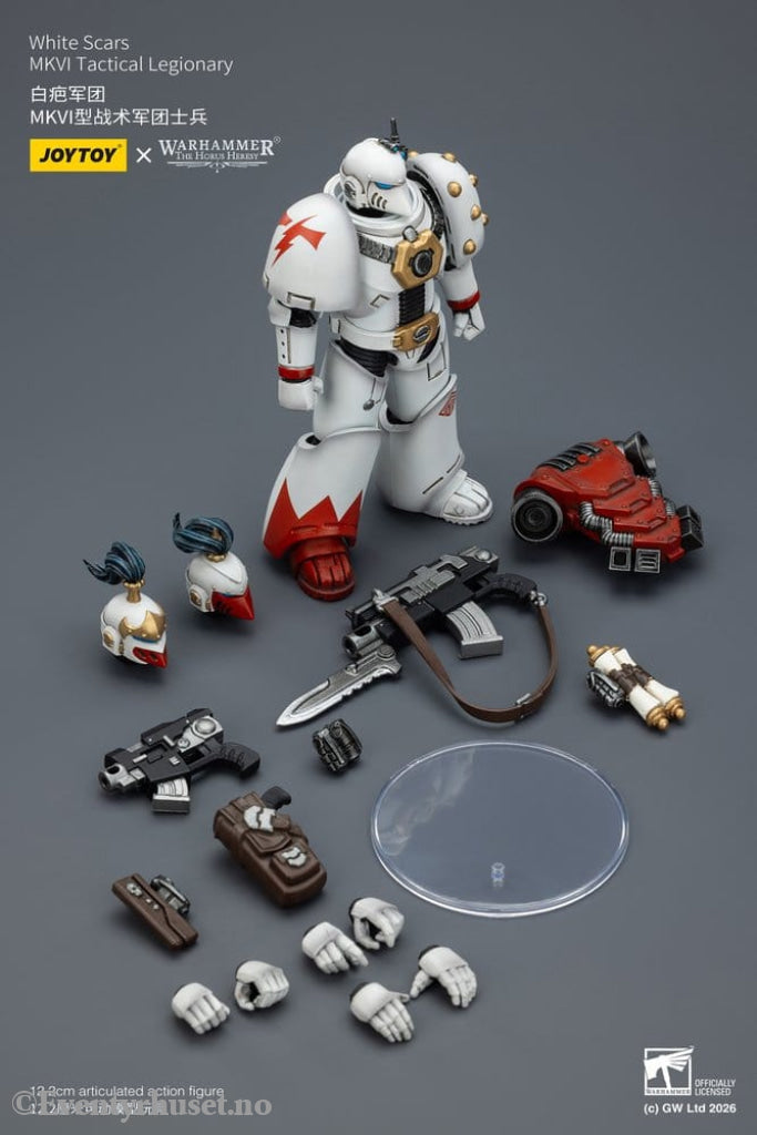 Warhammer The Horus Heresy Action Figure White Scars MKVI Tactical Legionary 12 cm Toys