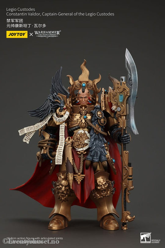 Warhammer The Horus Heresy Actionfigur Legio Custodes Constantin Valdor Captain-General of the Legio Custodes 25 cm Toys