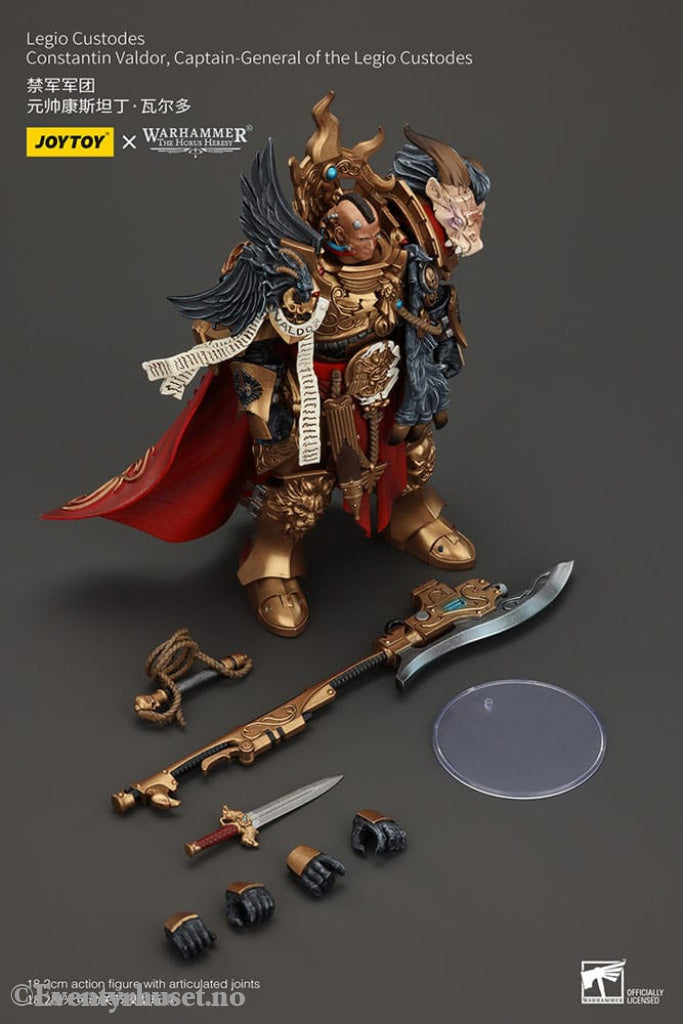 Warhammer The Horus Heresy Actionfigur Legio Custodes Constantin Valdor Captain-General of the Legio Custodes 25 cm Toys
