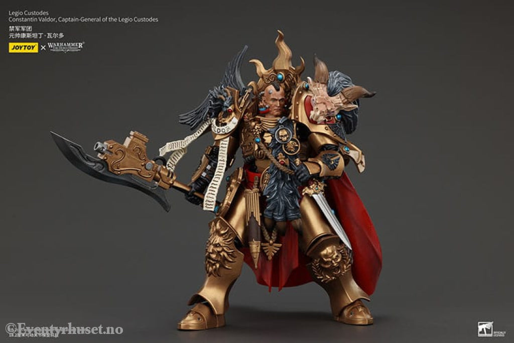 Warhammer The Horus Heresy Actionfigur Legio Custodes Constantin Valdor Captain-General of the Legio Custodes 25 cm Toys