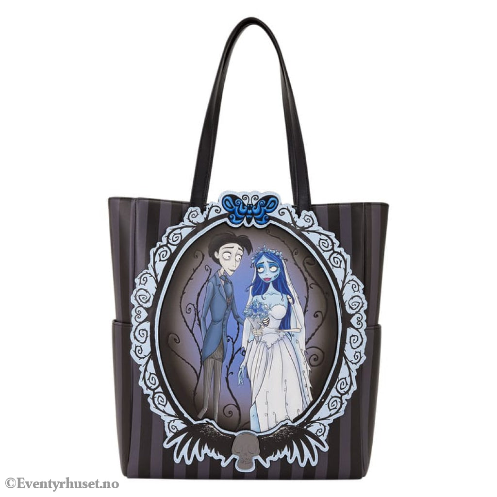 Warner Bros by Loungefly Canvas Tote Bag Corpse Bride Fashion & Accessories