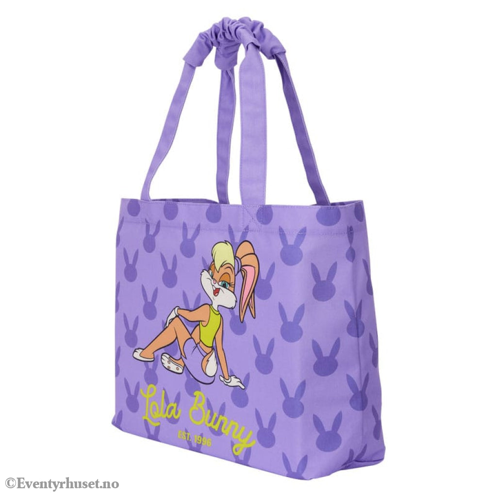 Warner Bros by Loungefly Canvas Tote Bag Looney Tunes Lola Bunny Oversize Fashion & Accessories