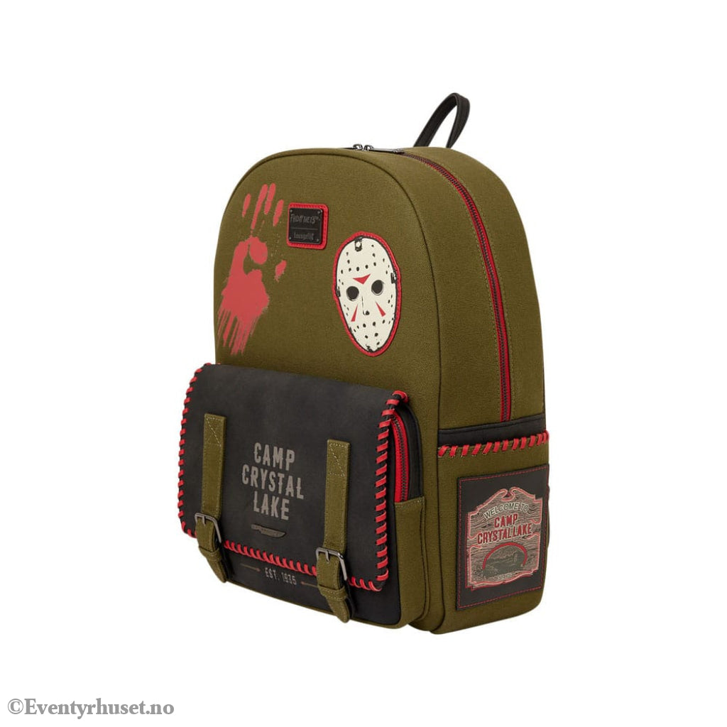 Warner Bros by Loungefly Full-Size Backpack Friday the 13th Fashion & Accessories