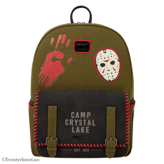 Warner Bros by Loungefly Full-Size Backpack Friday the 13th Fashion & Accessories
