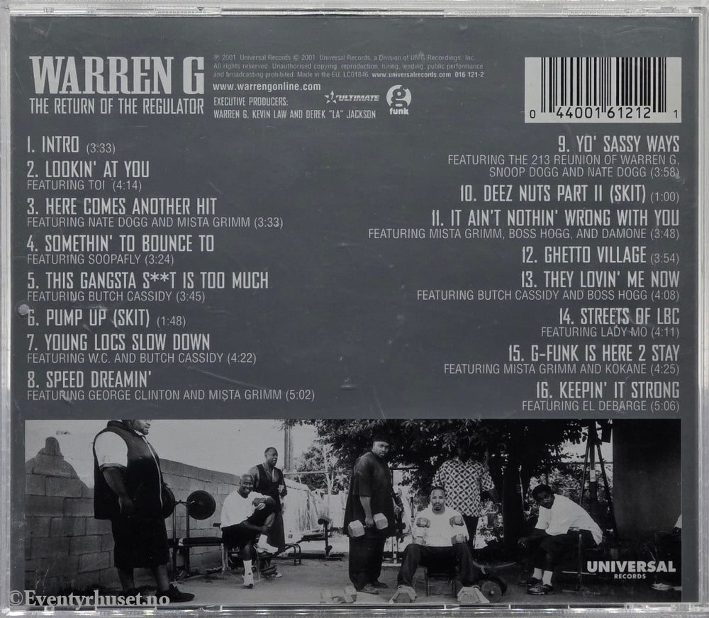Warren G. 2002. The Return of the Regulator. CD