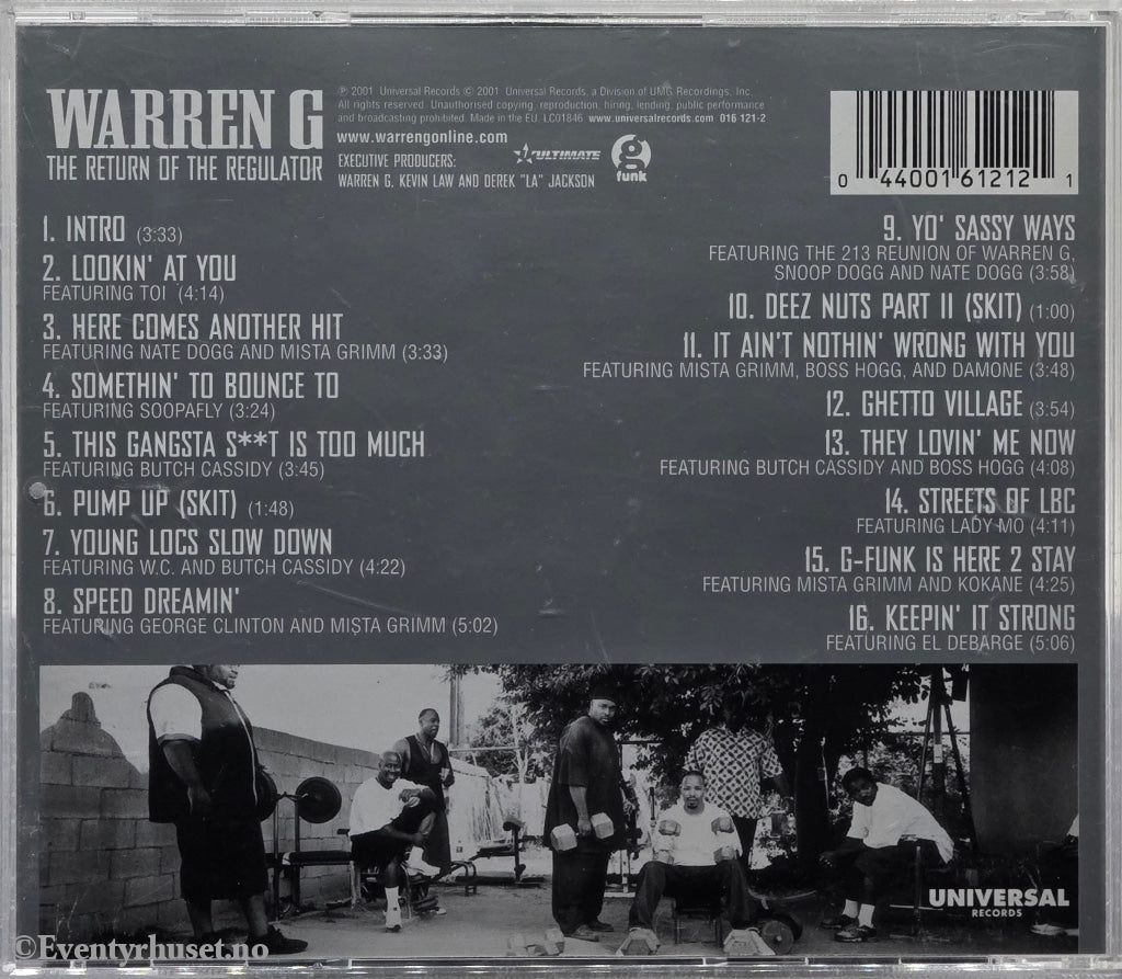 Warren G. 2002. The Return of the Regulator. CD