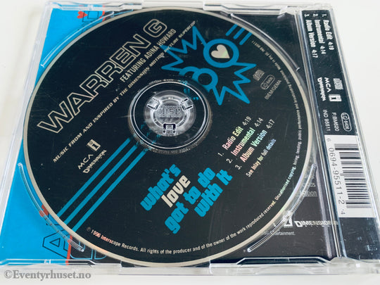 Warren G ft. Adina Howard, 1996, What's Love Got To Do With It, CD singel