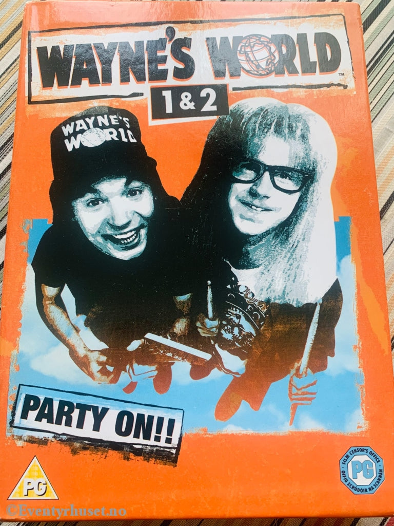 Waynes World 1 & 2. Dvd Samleboks.