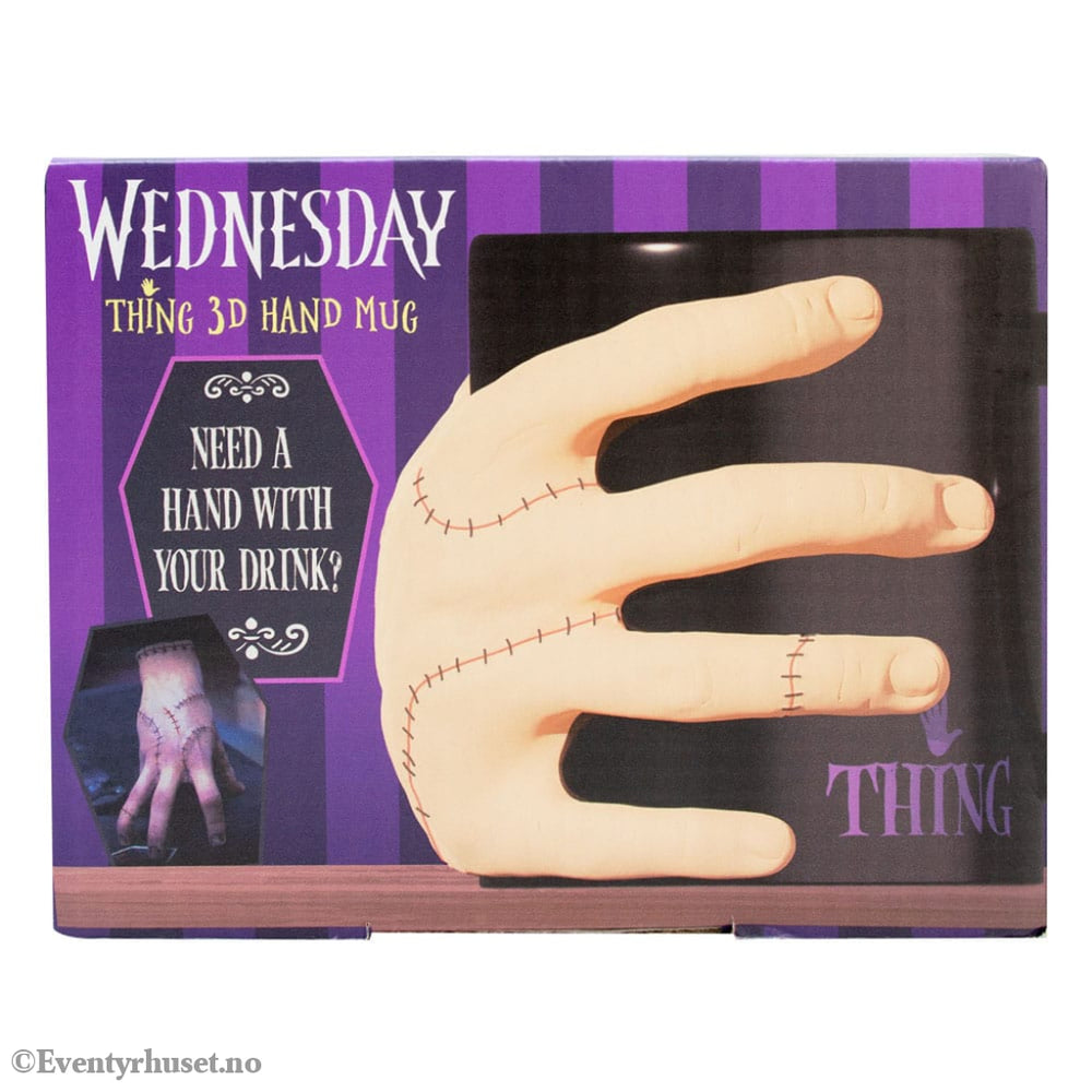 Wednesday 3D Mug Thing 330 ml Home & Gifts