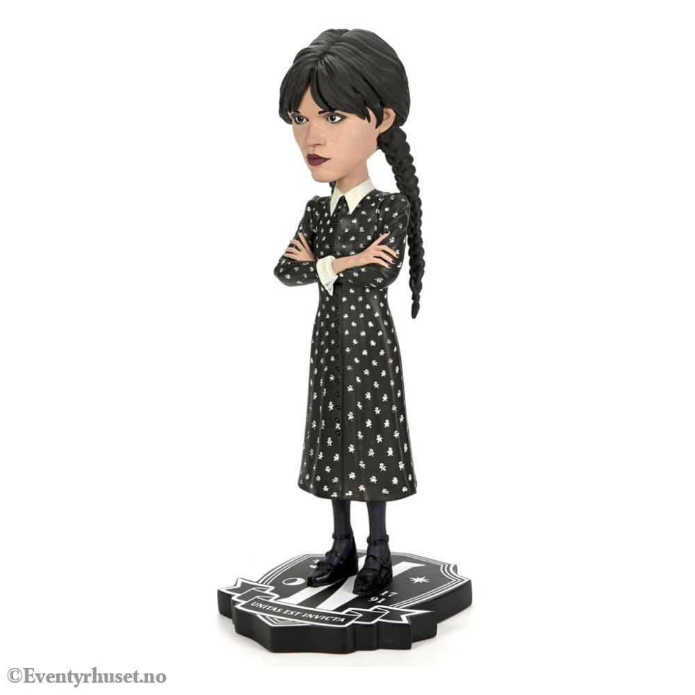 Wednesday Head Knocker Bobble-Head Wednesday Addams 21 cm Collectibles