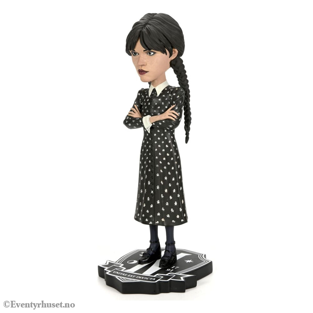 Wednesday Head Knocker Bobble-Head Wednesday Addams 21 cm Collectibles