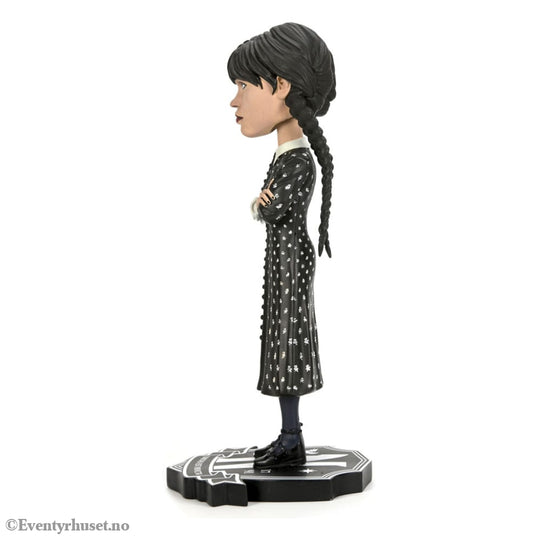 Wednesday Head Knocker Bobble-Head Wednesday Addams 21 cm Collectibles