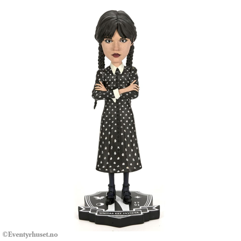 Wednesday Head Knocker Bobble-Head Wednesday Addams 21 cm Collectibles
