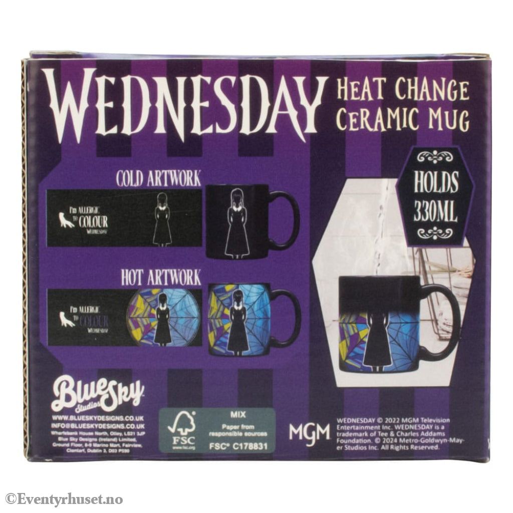 Wednesday Heat Change Mug Ophelia Window 330 ml Home & Gifts
