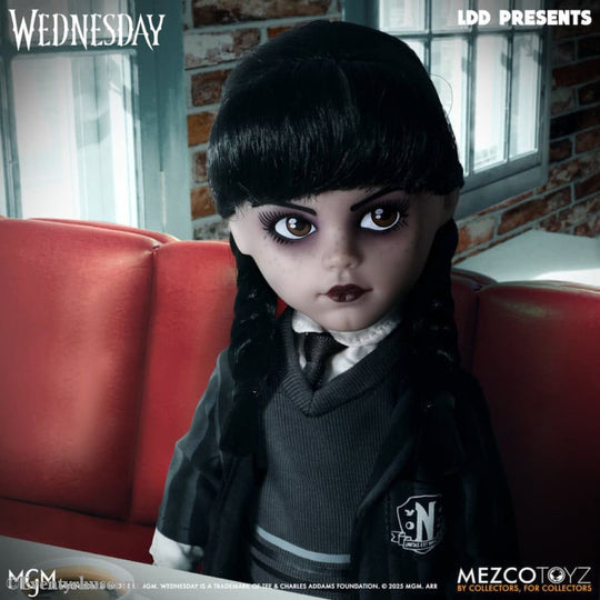 Wednesday LDD Presents Doll Wednesday Nevermore Academy Uniform 25 cm Toys