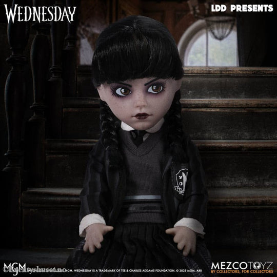 Wednesday LDD Presents Doll Wednesday Nevermore Academy Uniform 25 cm Toys