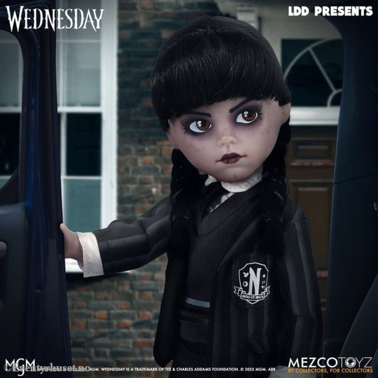 Wednesday LDD Presents Doll Wednesday Nevermore Academy Uniform 25 cm Toys