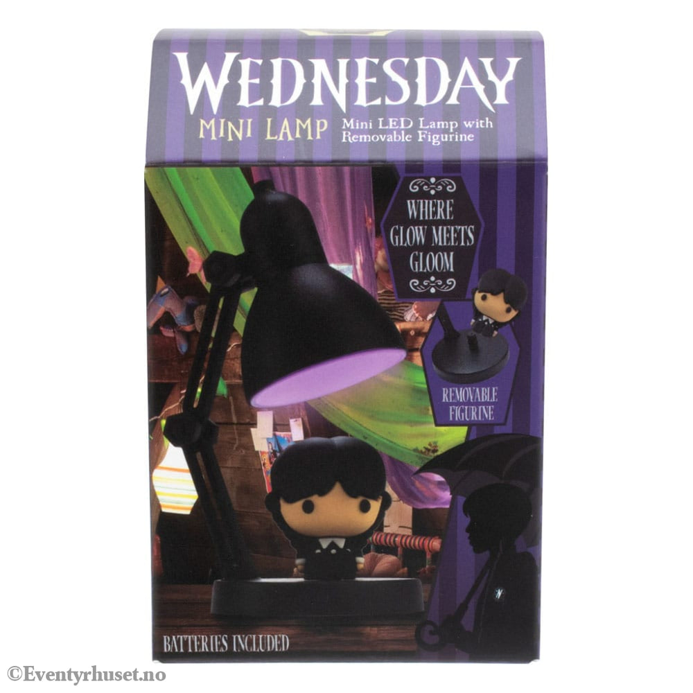 Wednesday Mini LED-Light with Figure 10 cm Home & Gifts