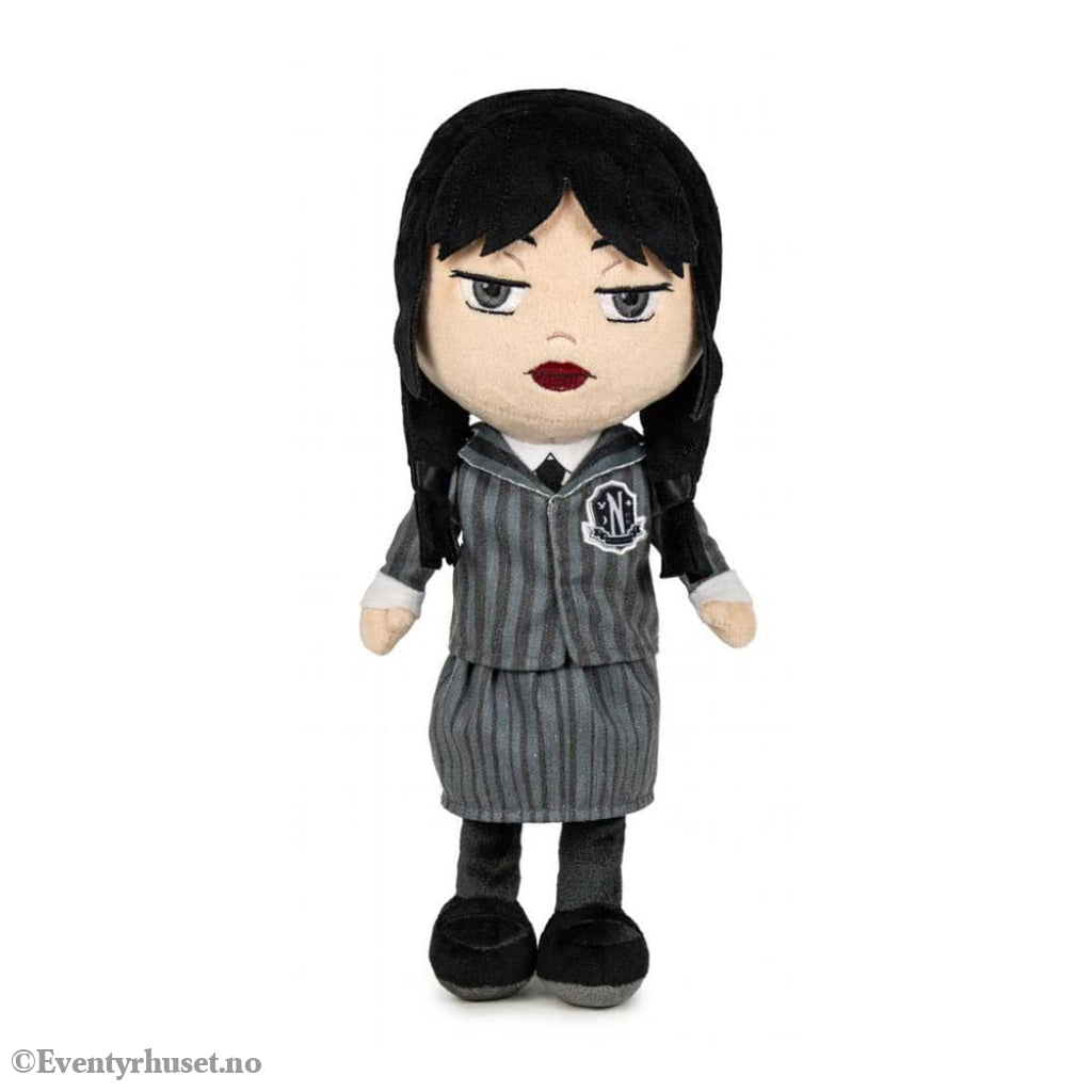 Wednesday Plush Figure Wednesday School Uniform 32 cm Toys