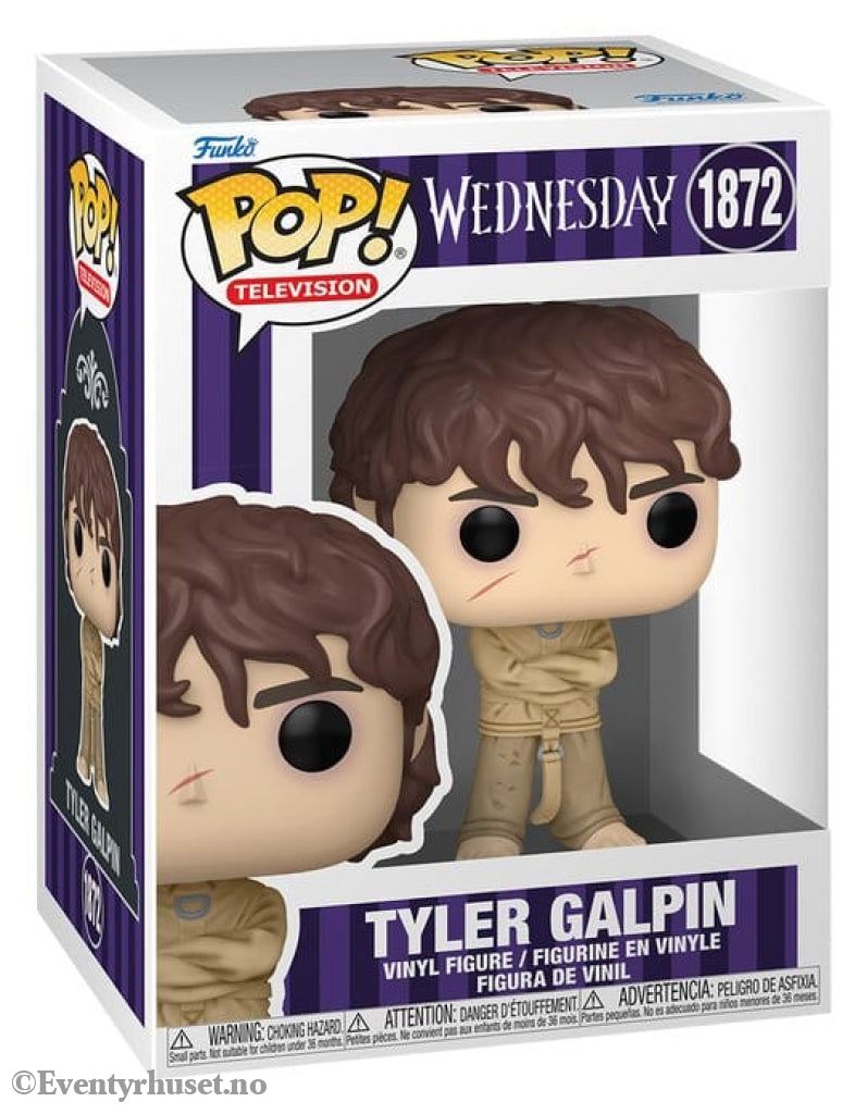 Wednesday POP! TV Vinyl Figure Tyler Galpin 9 cm Collectibles