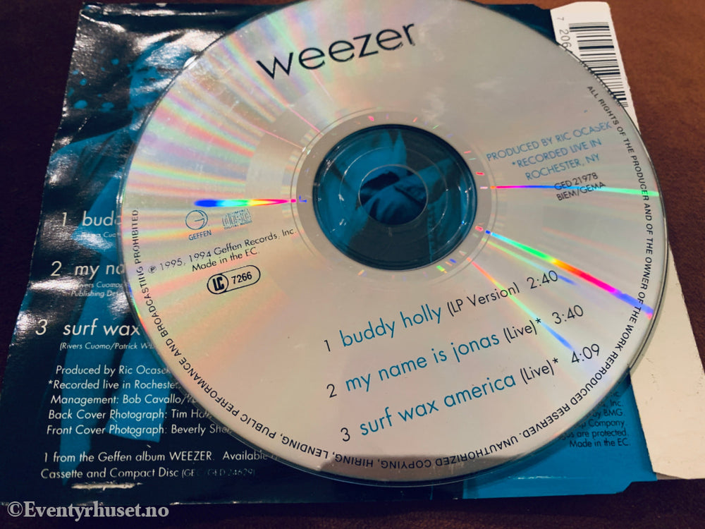 Weezer. Buddy Holly. 1995. CD.