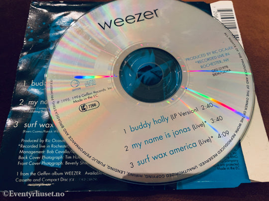 Weezer. Buddy Holly. 1995. CD.