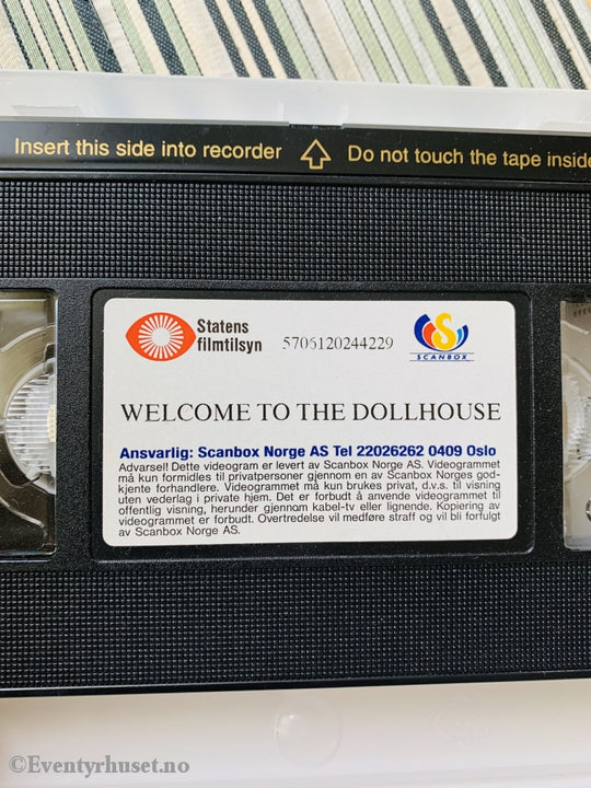 Welcome To The Dollhouse. 1996. Vhs. Vhs