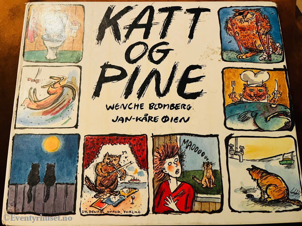 Wenche Blomberg & Jan-Kåre Øien. 1985. Katt og pine.