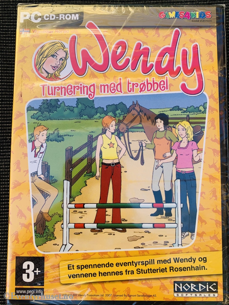 Wendy - Turnering Med Trøbbel. Pc-Spill Ny I Plast! Pc Spill