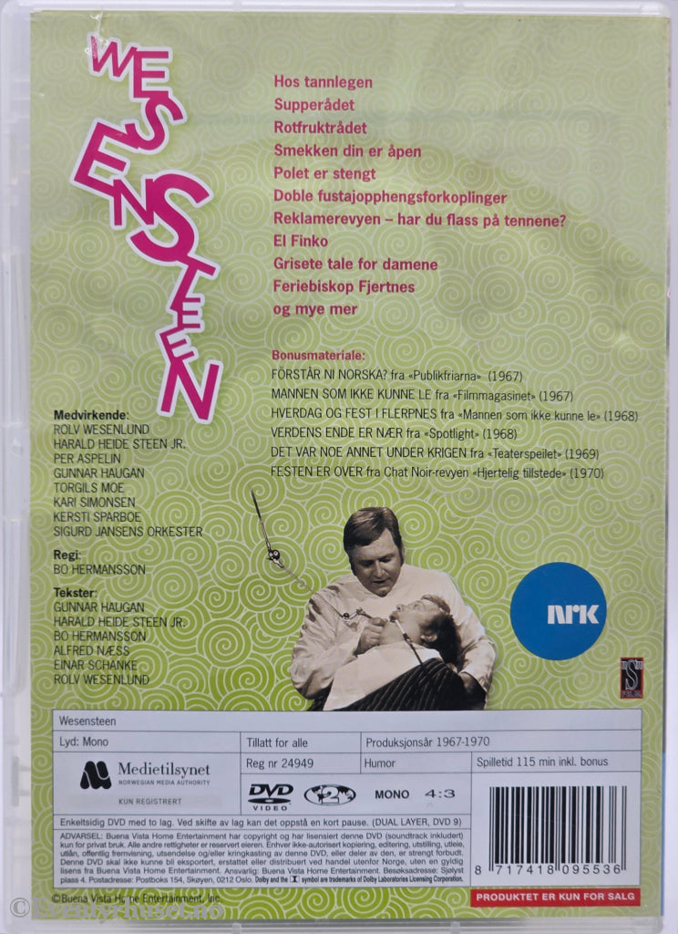 Wesensteen. 2006. DVD.