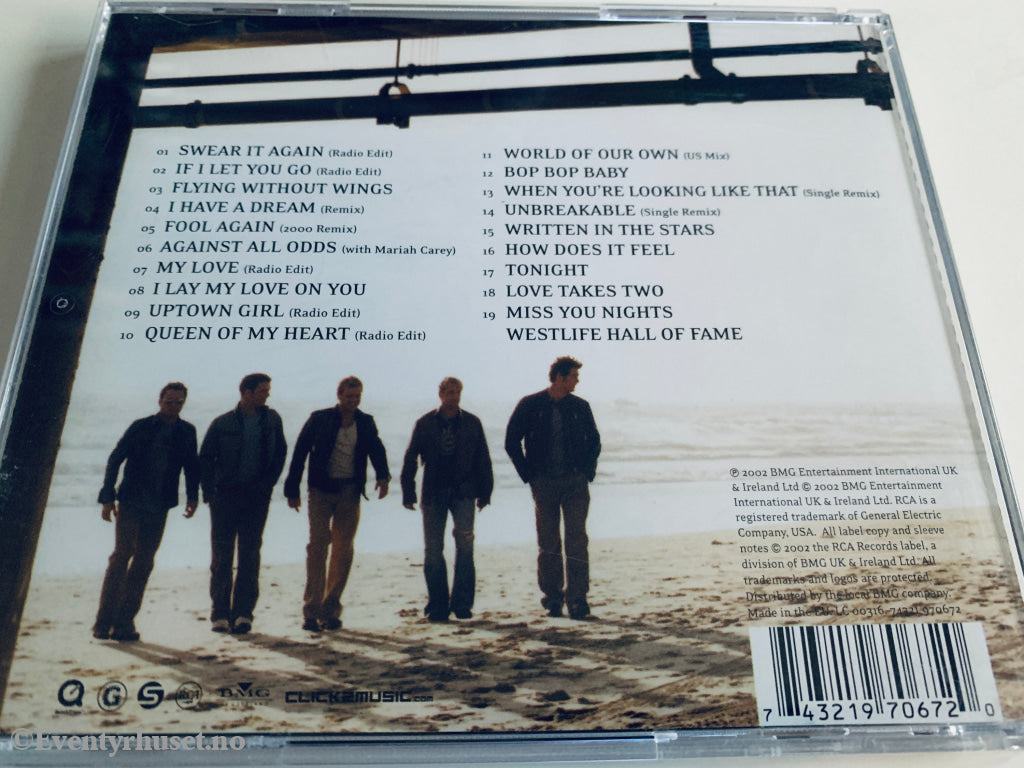 Westlife (2002) - Unbreakable: The Greatest Hits Vol. 1 (CD)